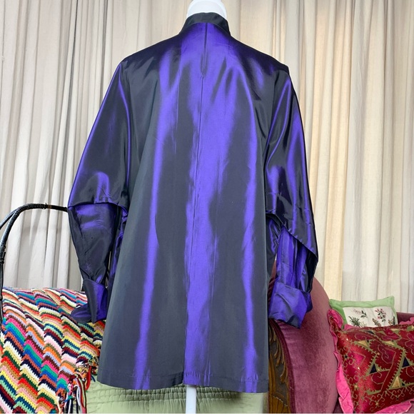 80s Taffeta Evening Jacket - Picture 7 of 9